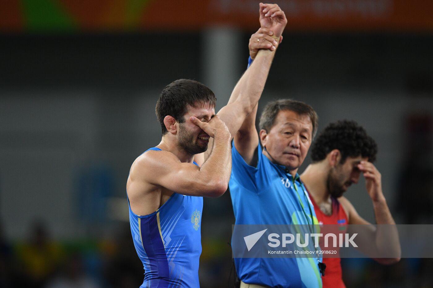 2016 Summer Olympics. Men's freestyle wrestling. Day Three
