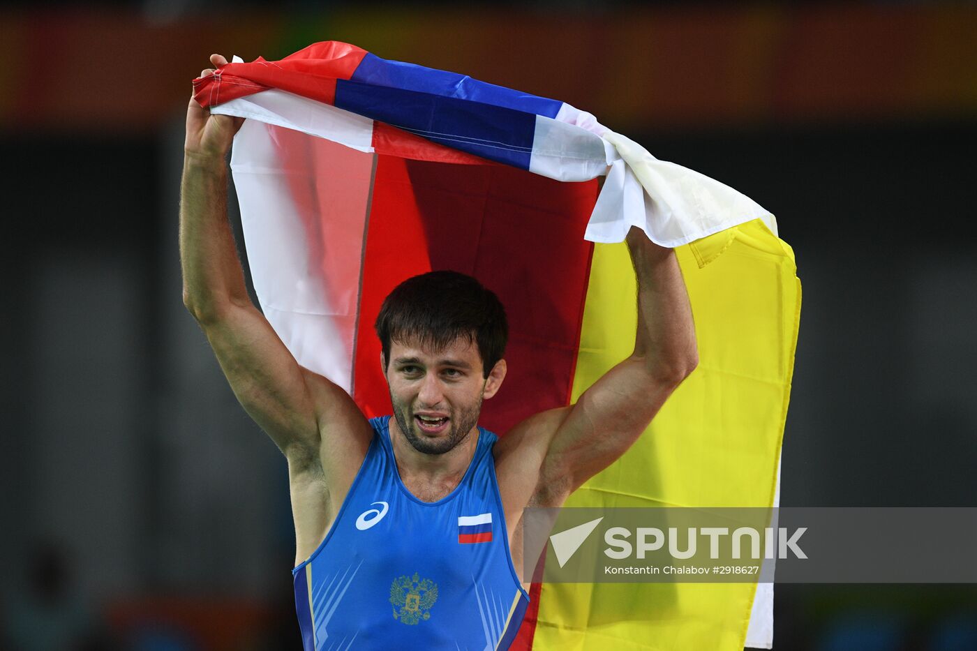 2016 Summer Olympics. Men's freestyle wrestling. Day Three