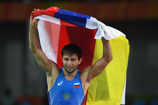 2016 Summer Olympics. Men's freestyle wrestling. Day Three