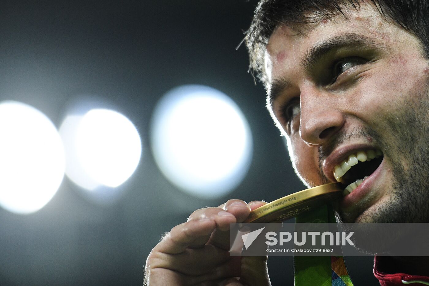 2016 Summer Olympics. Men's freestyle wrestling. Day Three