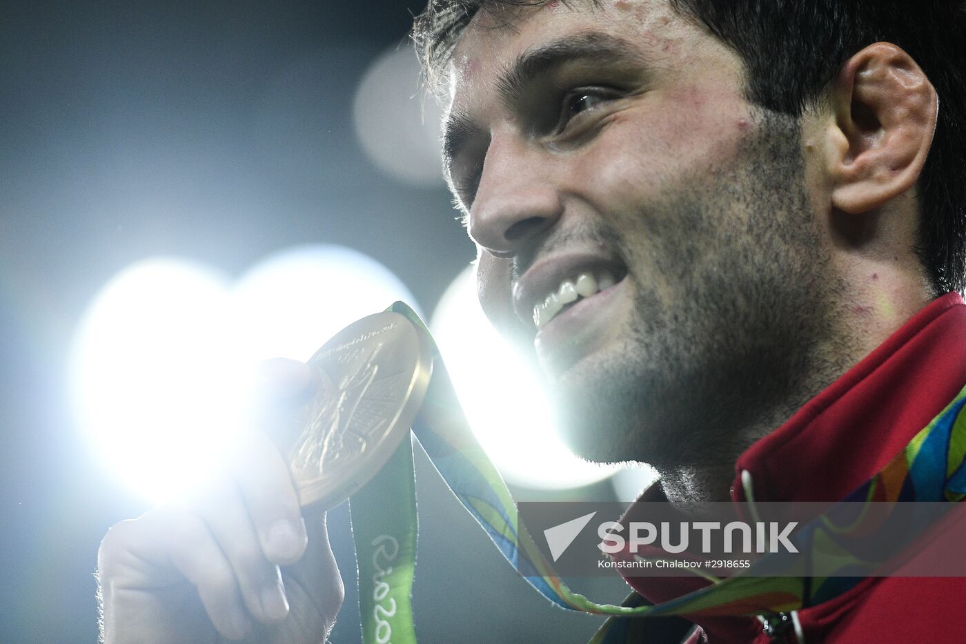 2016 Summer Olympics. Men's freestyle wrestling. Day Three