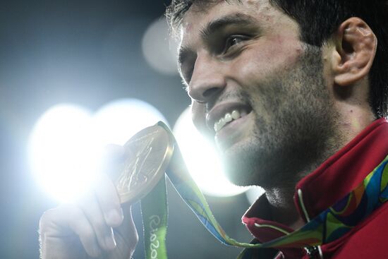 2016 Summer Olympics. Men's freestyle wrestling. Day Three