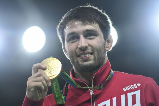 2016 Summer Olympics. Men's freestyle wrestling. Day Three