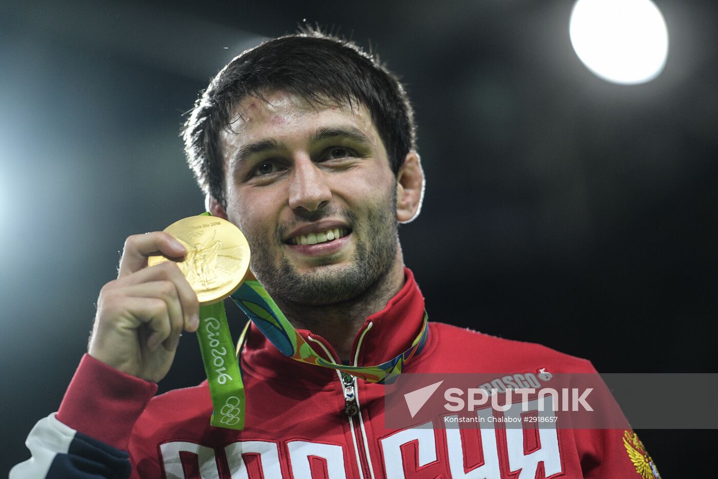 2016 Summer Olympics. Men's freestyle wrestling. Day Three