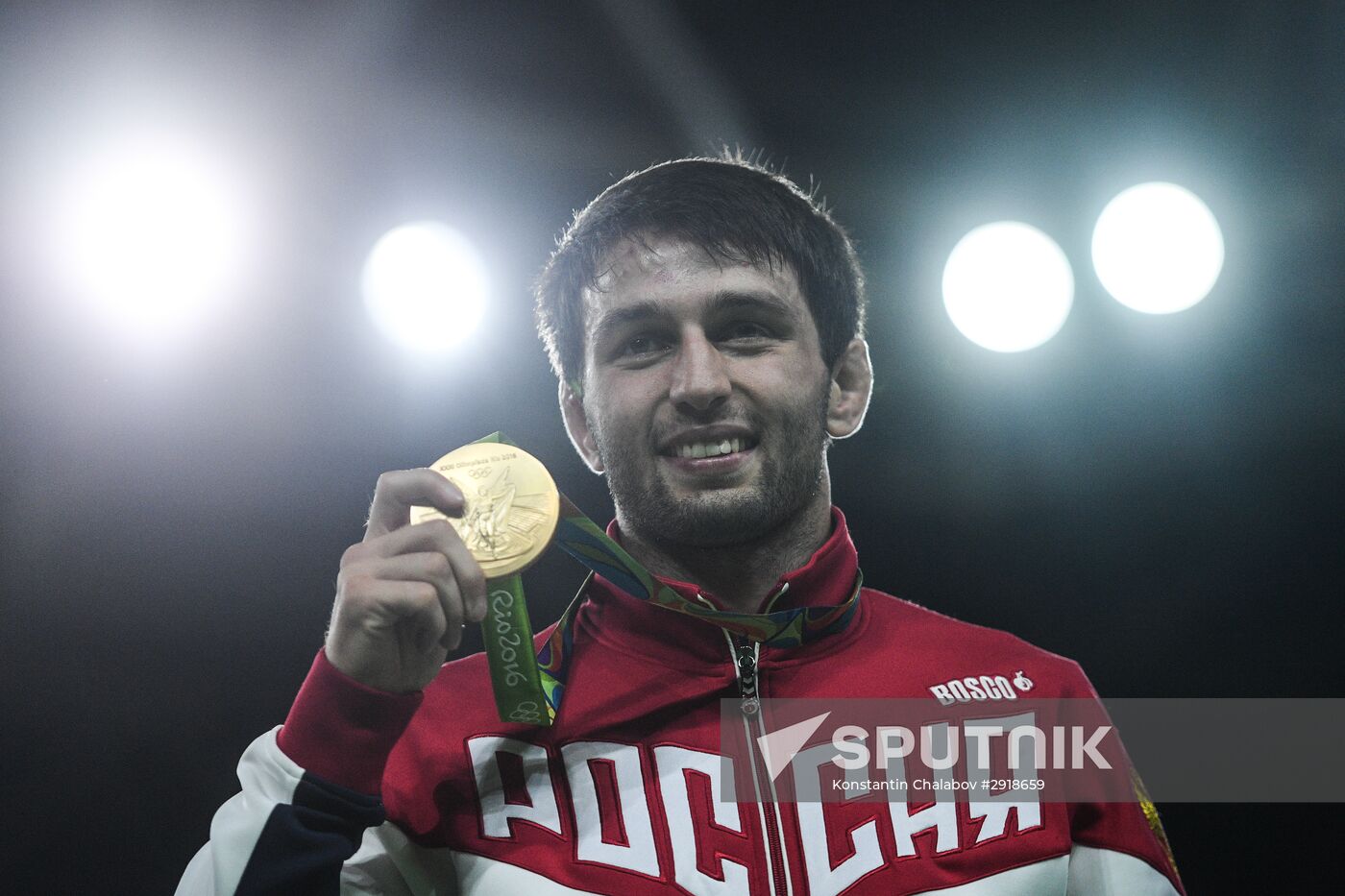 2016 Summer Olympics. Men's freestyle wrestling. Day Three