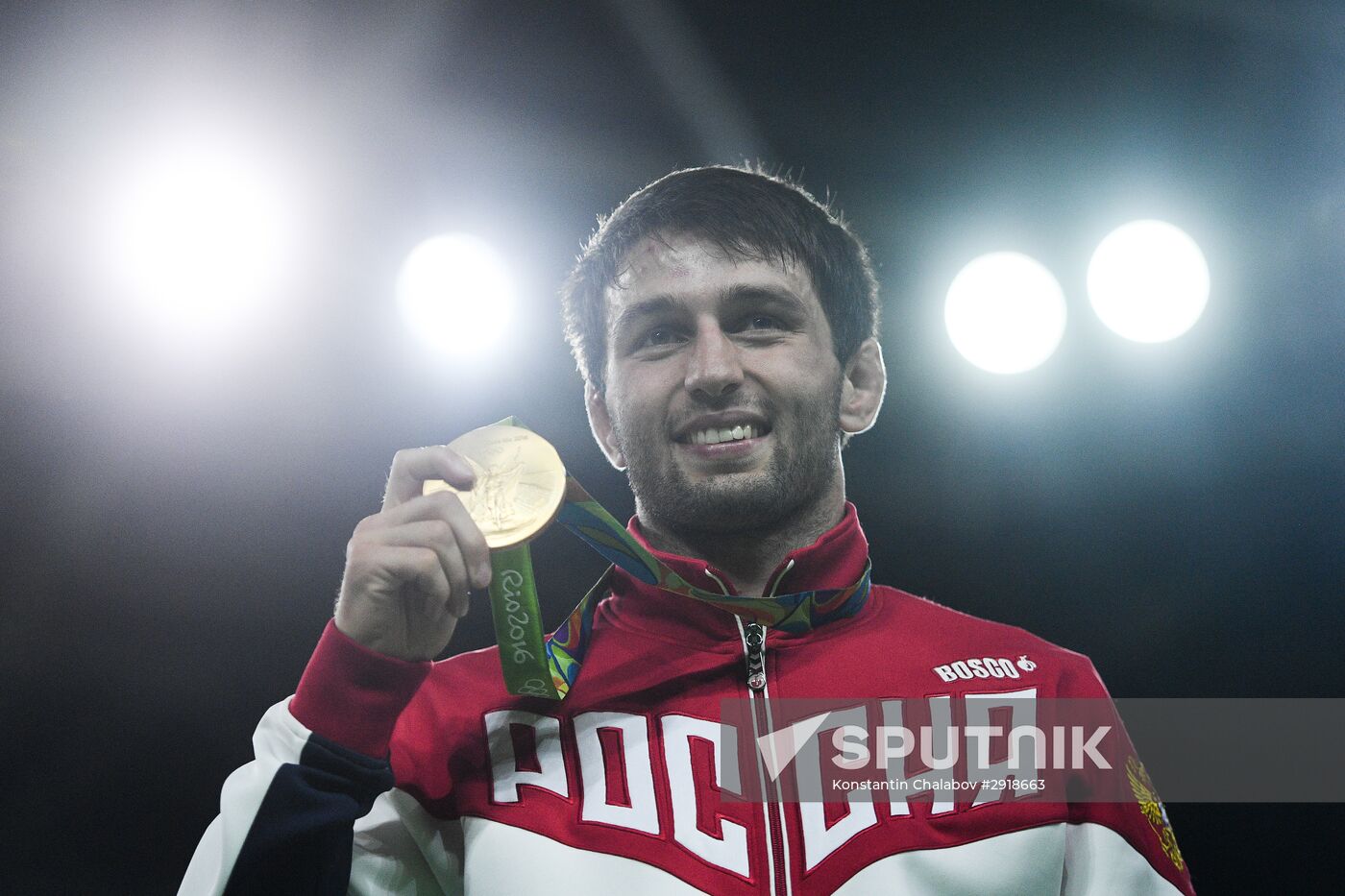 2016 Summer Olympics. Men's freestyle wrestling. Day Three