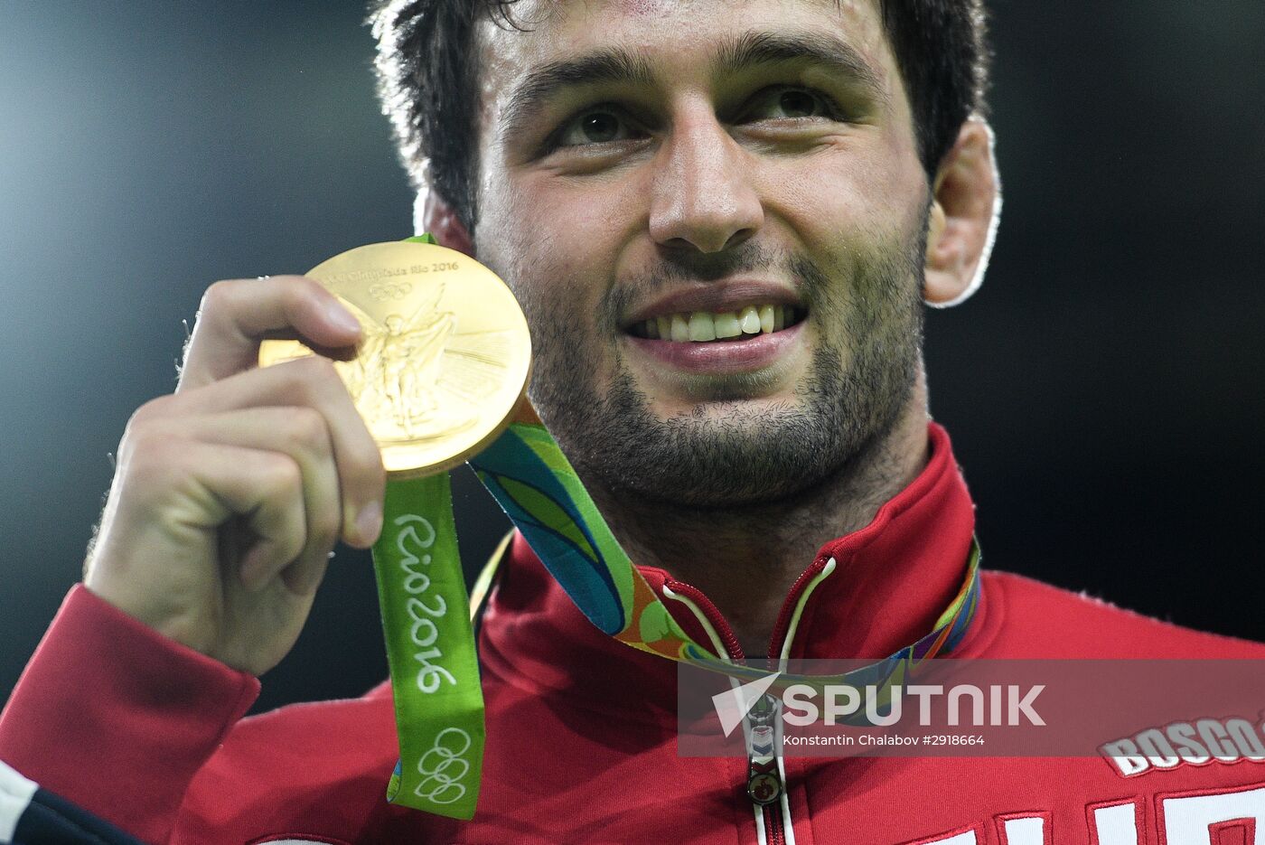 2016 Summer Olympics. Men's freestyle wrestling. Day Three