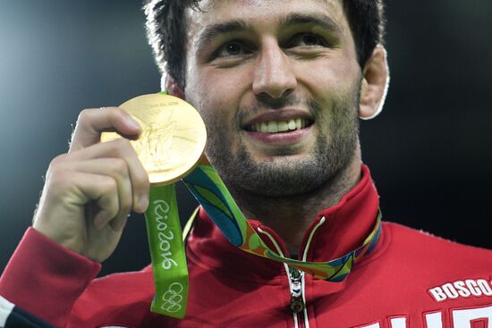 2016 Summer Olympics. Men's freestyle wrestling. Day Three