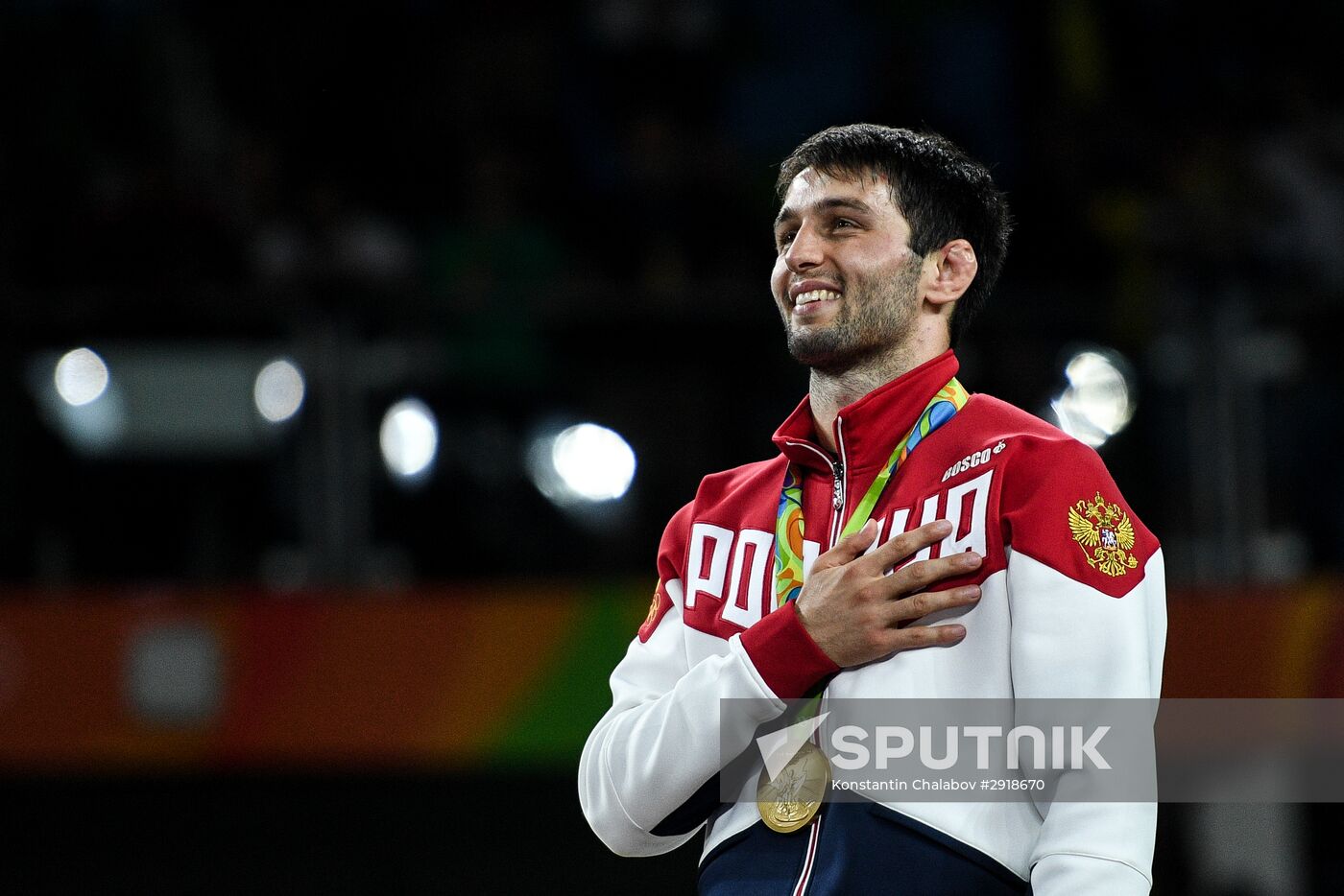 2016 Summer Olympics. Men's freestyle wrestling. Day Three