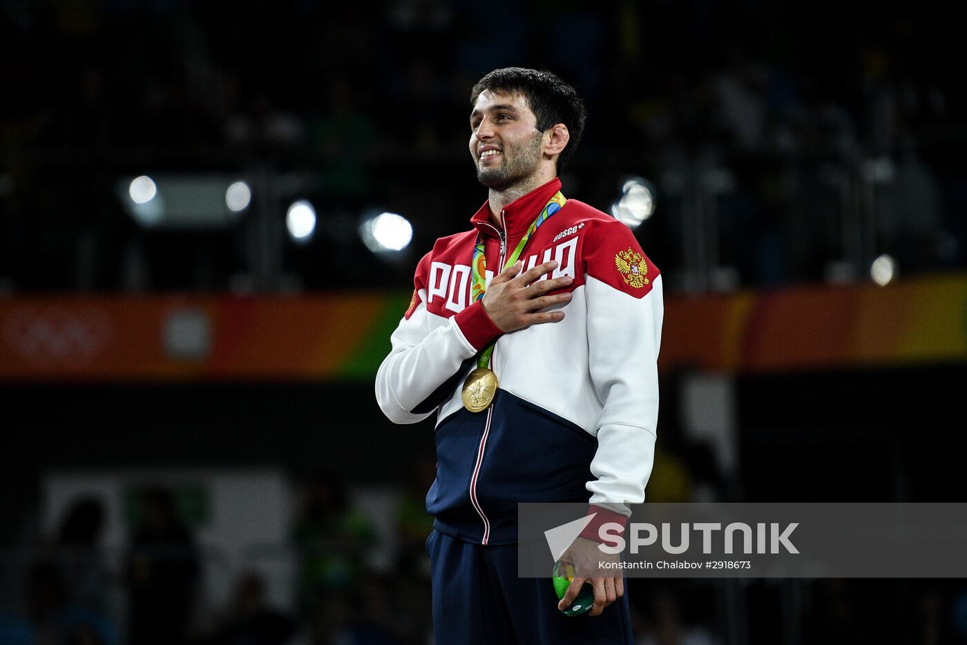 2016 Summer Olympics. Men's freestyle wrestling. Day Three