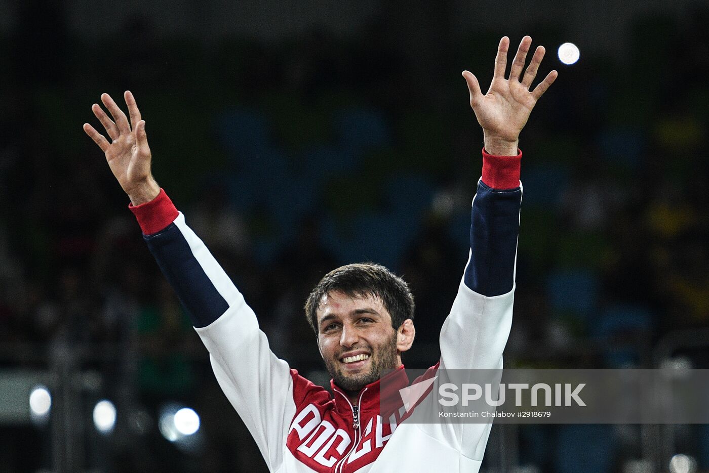 2016 Summer Olympics. Men's freestyle wrestling. Day Three