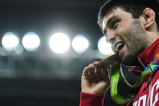 2016 Summer Olympics. Men's freestyle wrestling. Day Three
