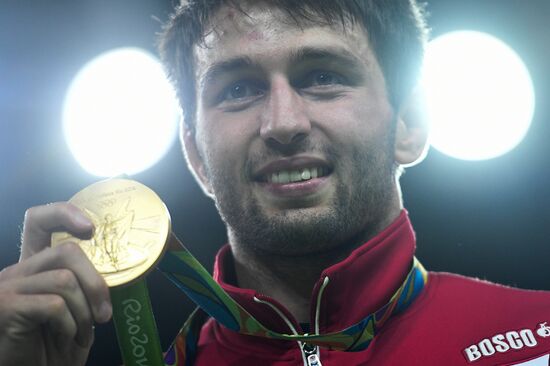 2016 Summer Olympics. Men's freestyle wrestling. Day Three