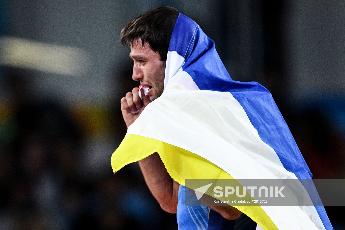 2016 Summer Olympics. Men's freestyle wrestling. Day Three