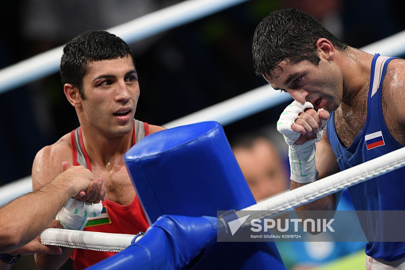 2016 Summer Olympics. Boxing. Day Sixteen