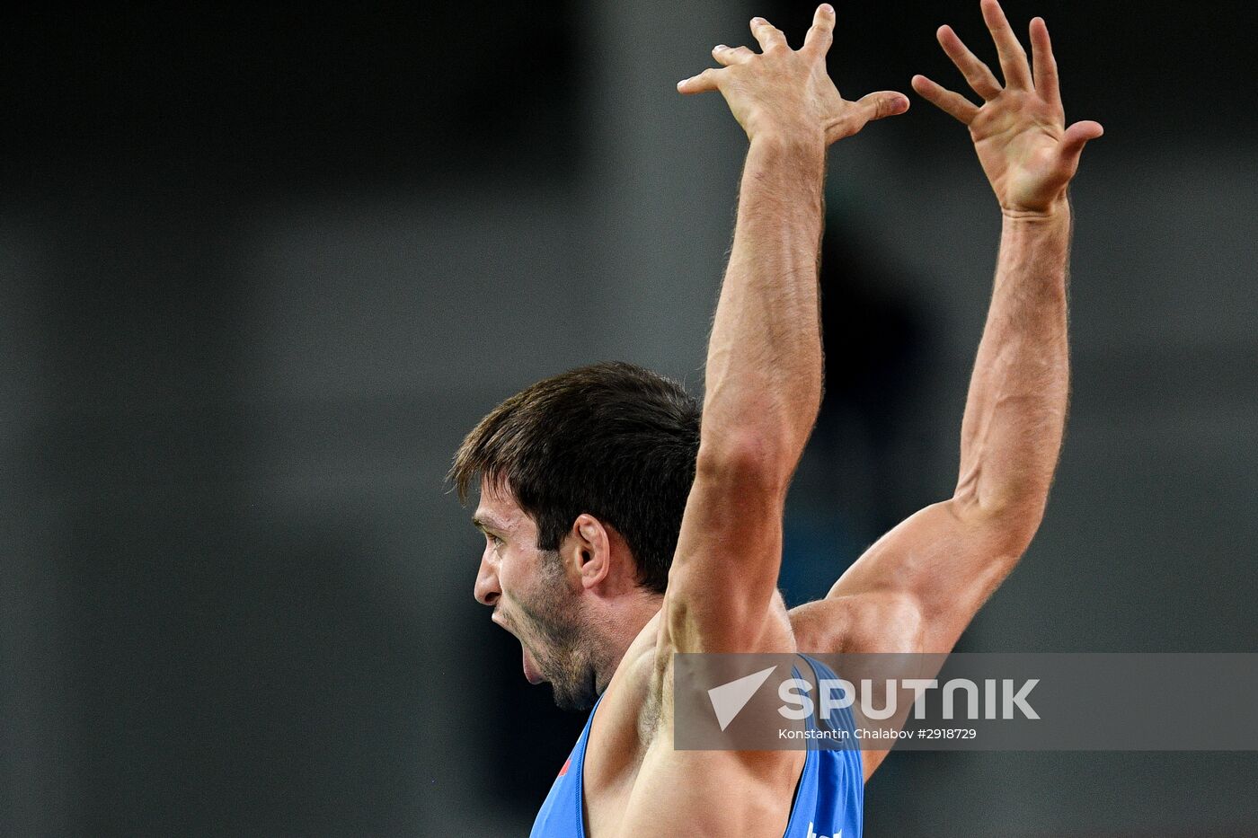 2016 Summer Olympics. Men's freestyle wrestling. Day Three