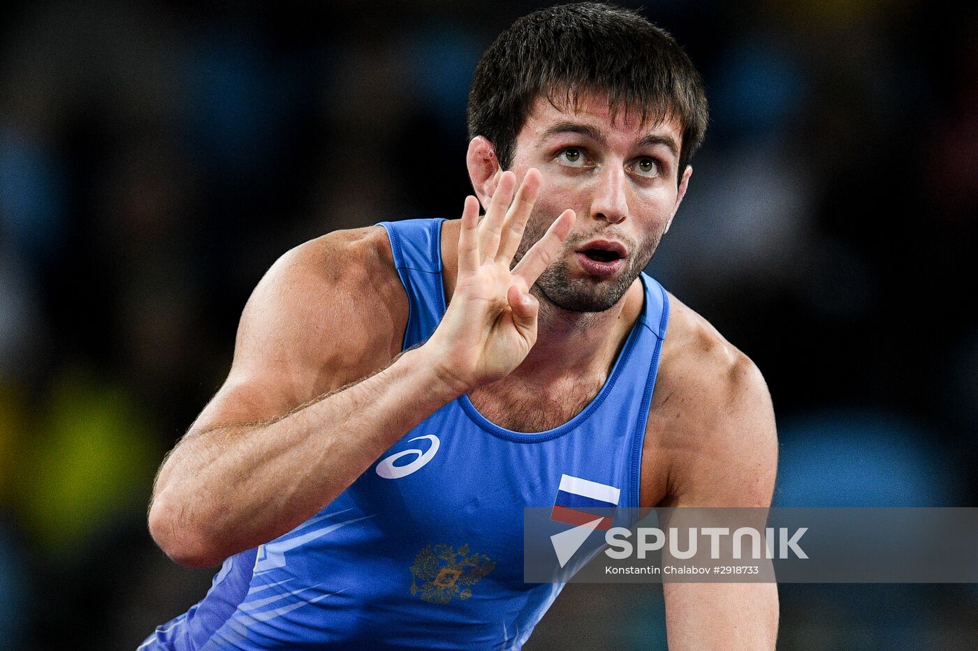 2016 Summer Olympics. Men's freestyle wrestling. Day Three