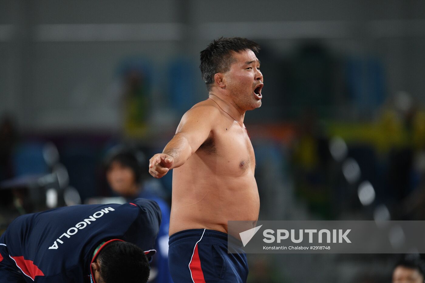 2016 Summer Olympics. Men's freestyle wrestling. Day Three