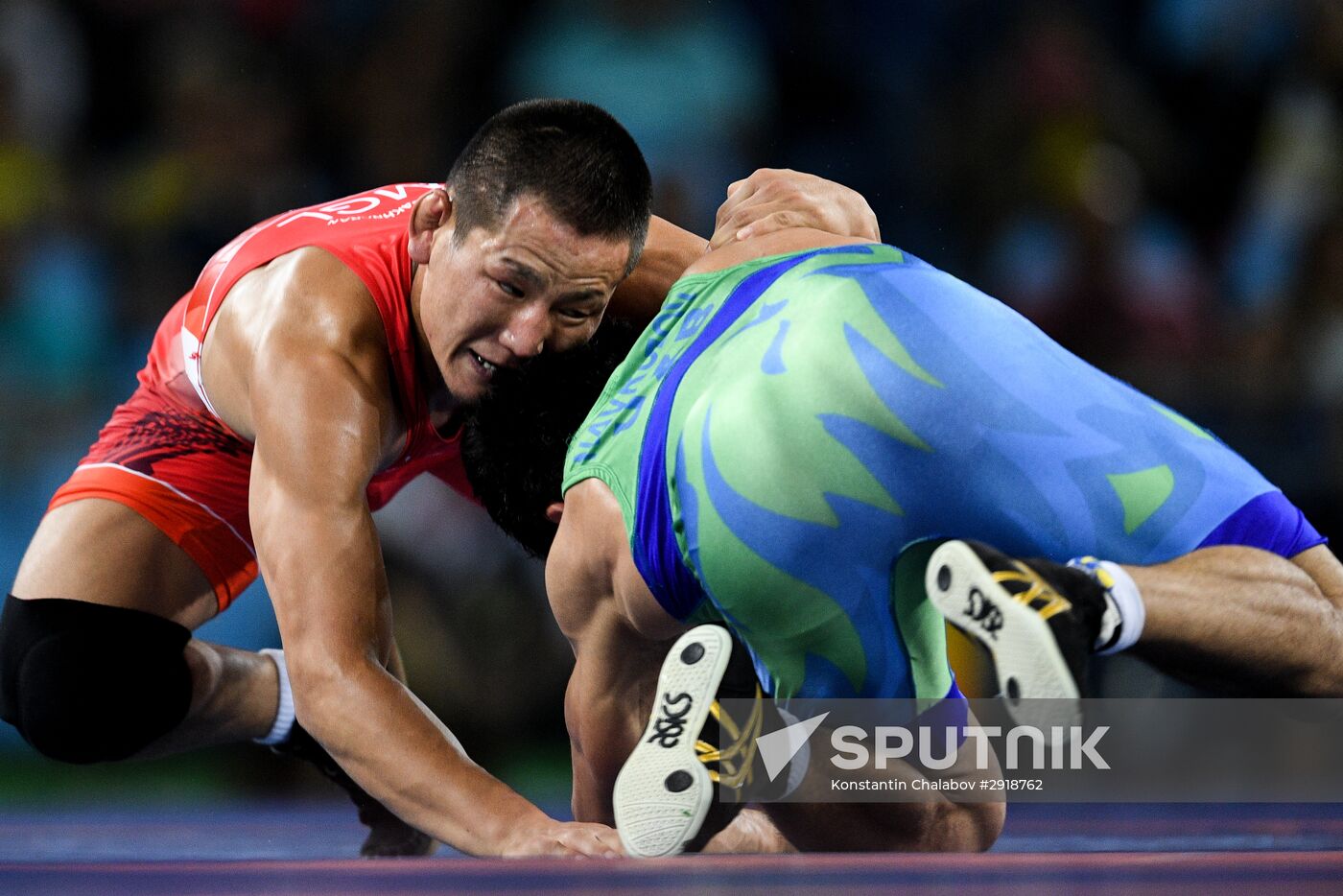 2016 Summer Olympics. Men's freestyle wrestling. Day Three