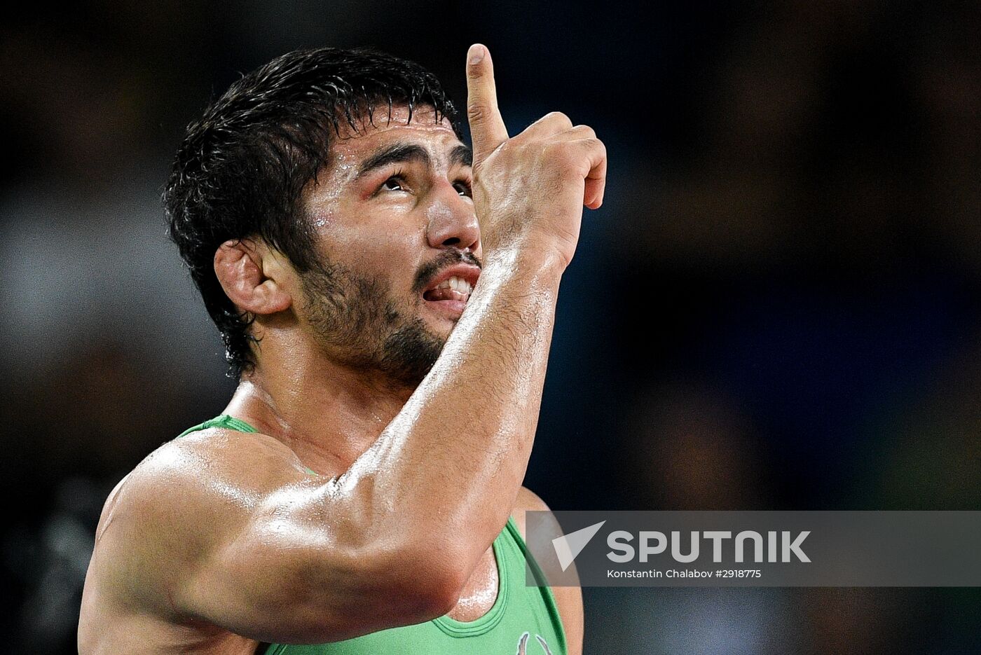 2016 Summer Olympics. Men's freestyle wrestling. Day Three