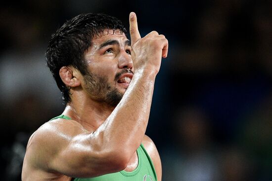 2016 Summer Olympics. Men's freestyle wrestling. Day Three