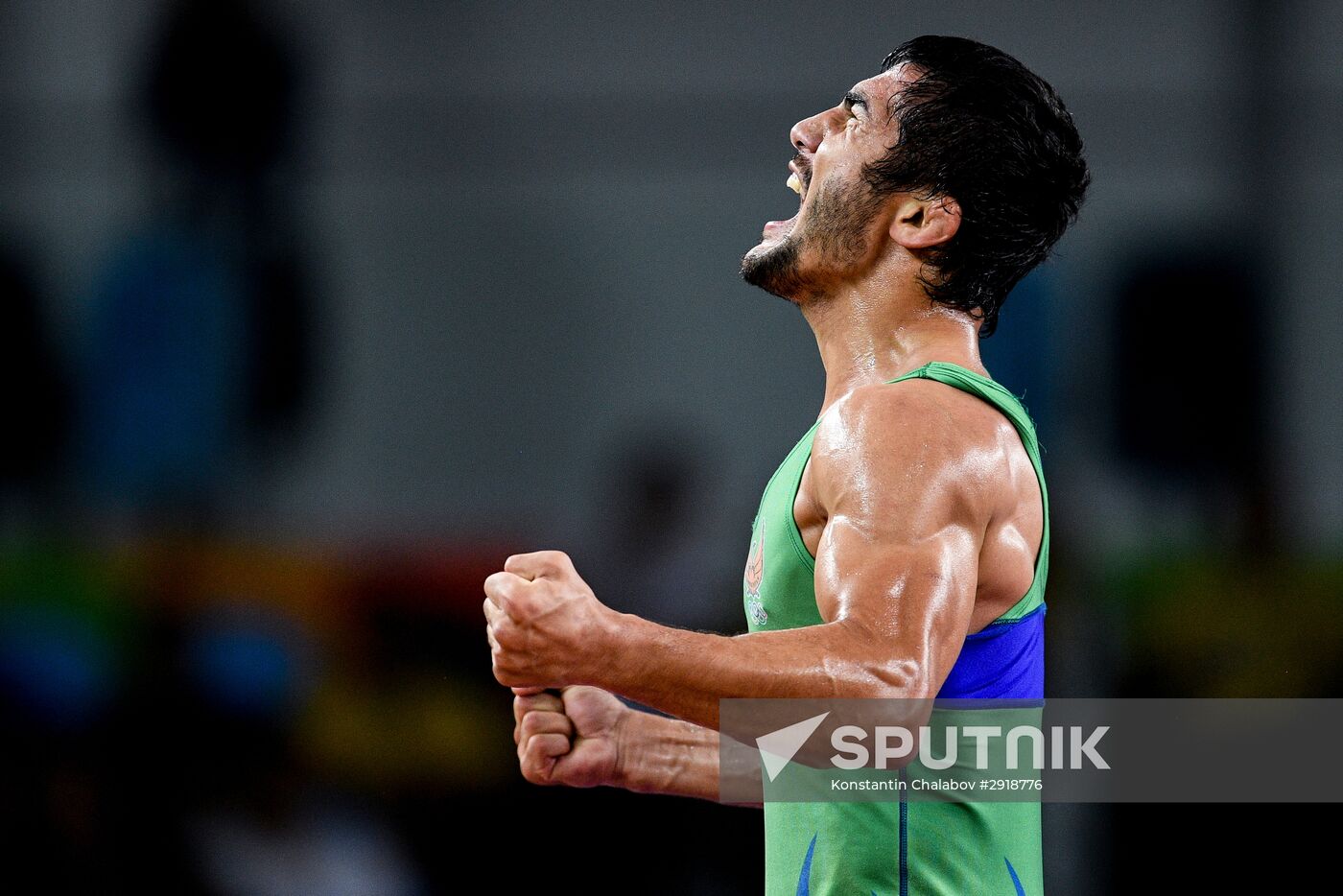 2016 Summer Olympics. Men's freestyle wrestling. Day Three