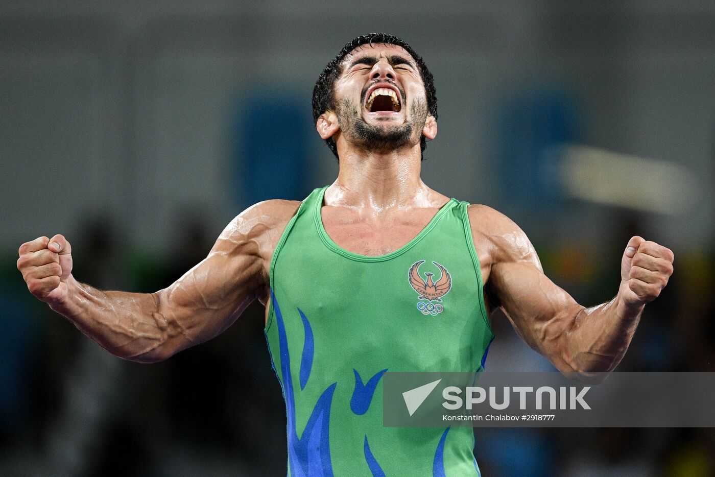 2016 Summer Olympics. Men's freestyle wrestling. Day Three