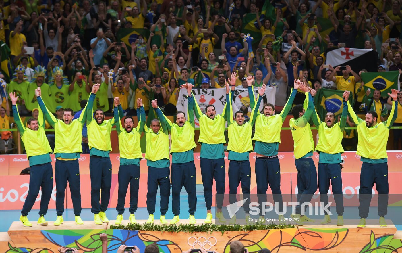 2016 Summer Olympics. Volleyball. Men. Finals