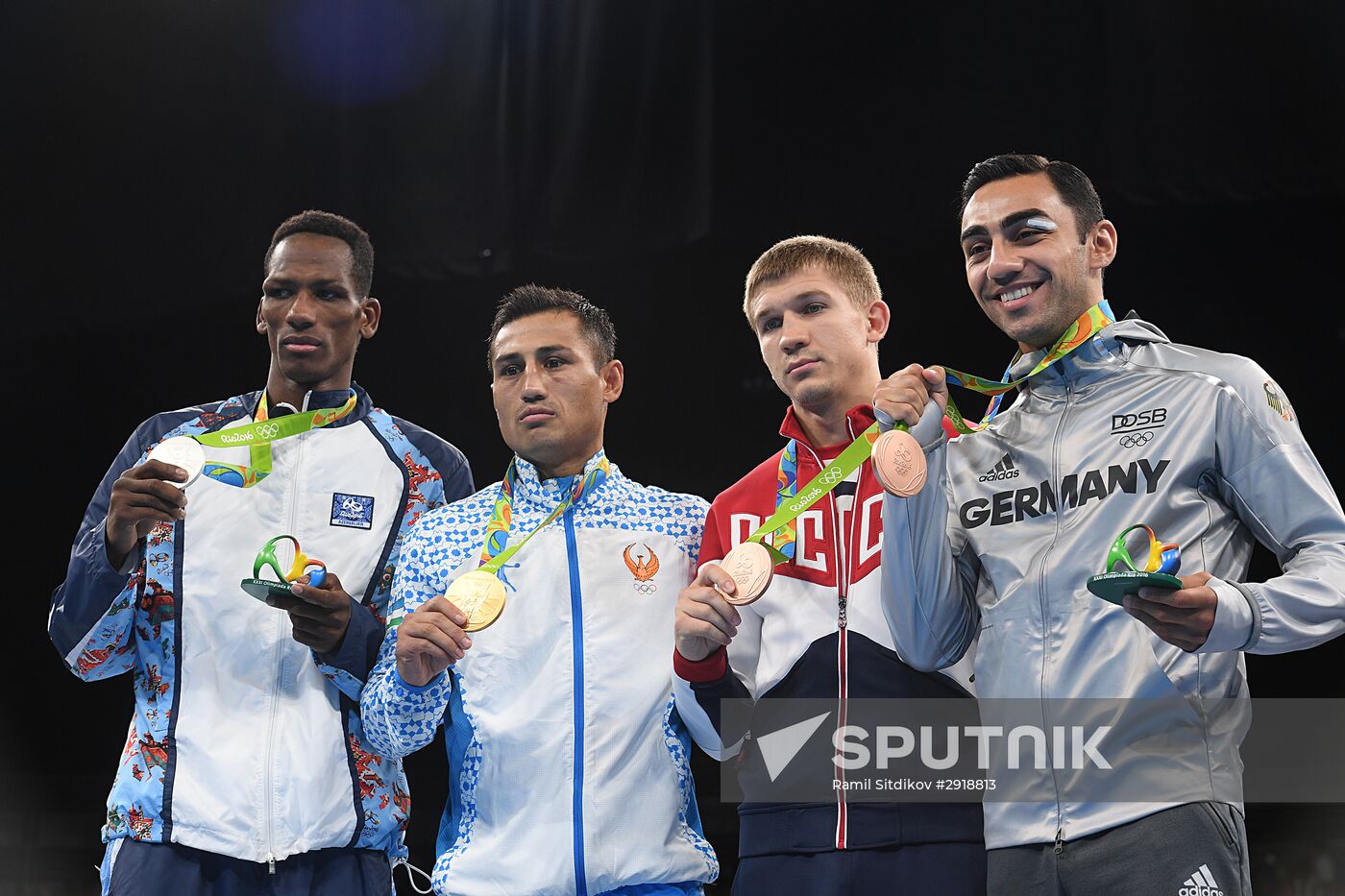 2016 Summer Olympics. Boxing. Day Sixteen