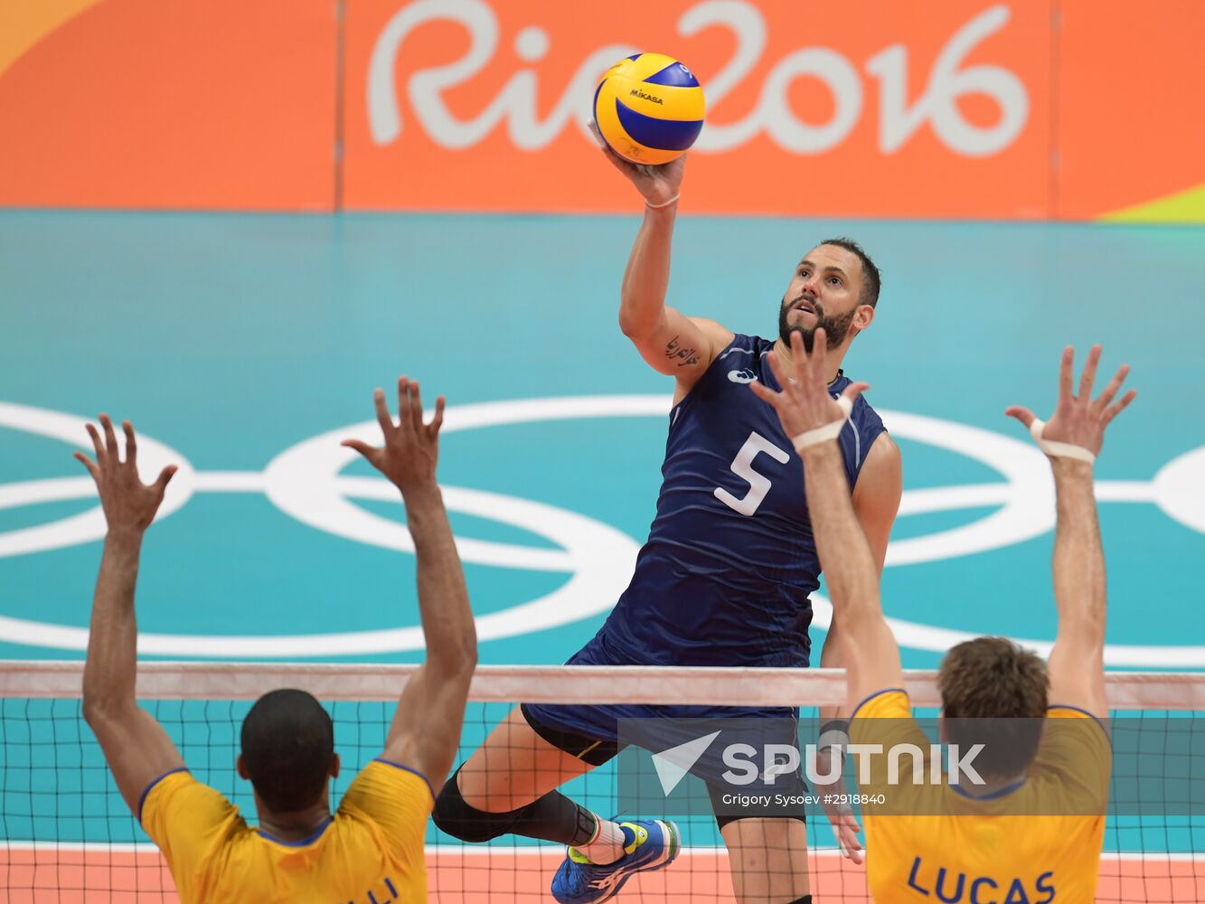 2016 Summer Olympics. Volleyball. Men. Finals