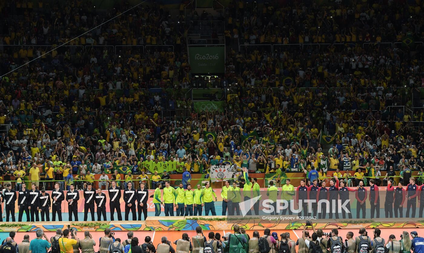 2016 Summer Olympics. Volleyball. Men. Finals