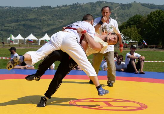 Benoi Spring Festival in Chechnya