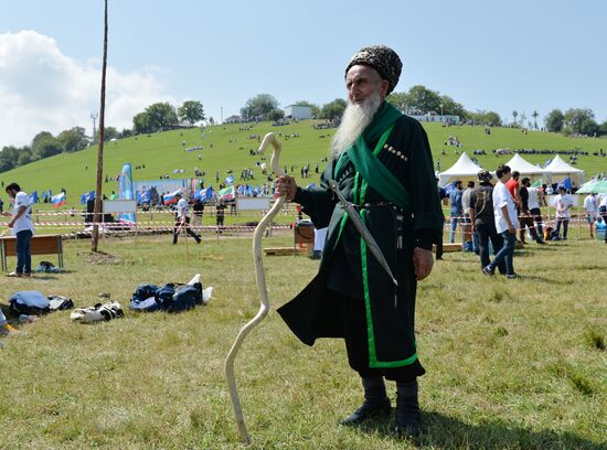 Benoi Spring Festival in Chechnya