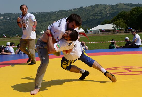 Benoi Spring Festival in Chechnya