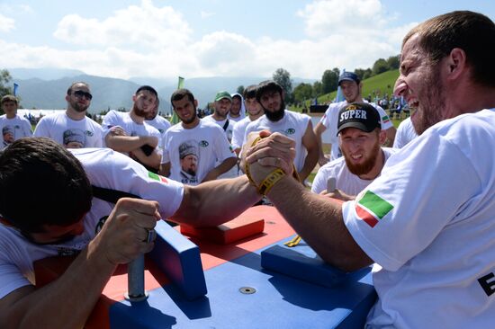 Benoi Spring Festival in Chechnya