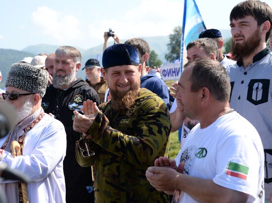 Benoi Spring Festival in Chechnya