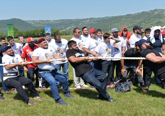 Benoi Spring Festival in Chechnya