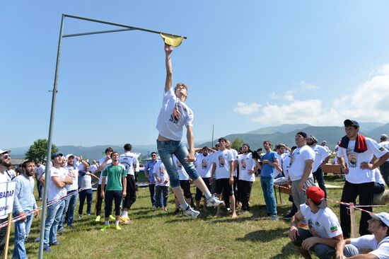 Benoi Spring Festival in Chechnya