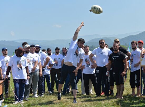 Benoi Spring Festival in Chechnya