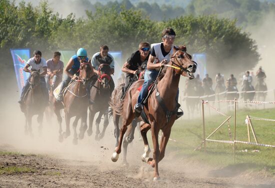 Benoi Spring Festival in Chechnya