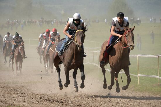 Benoi Spring Festival in Chechnya
