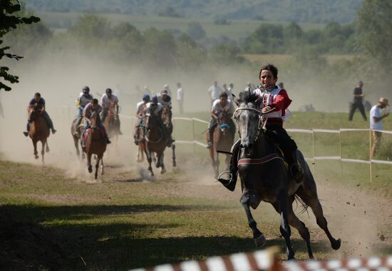 Benoi Spring Festival in Chechnya