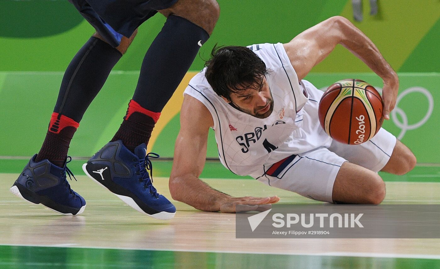 2016 Summer Olympics. Basketball. Men. Finals