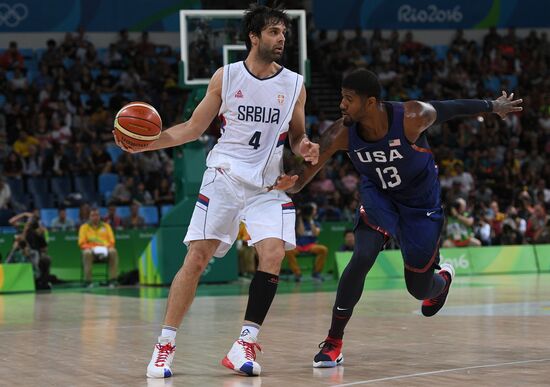 2016 Summer Olympics. Basketball. Men. Finals