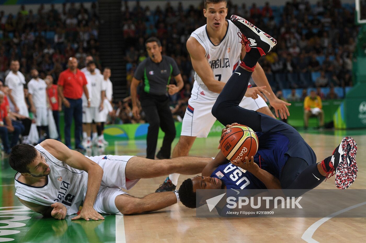 2016 Summer Olympics. Basketball. Men. Finals