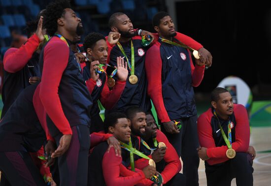 2016 Summer Olympics. Basketball. Men. Finals