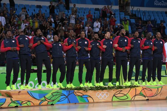 2016 Summer Olympics. Basketball. Men. Finals