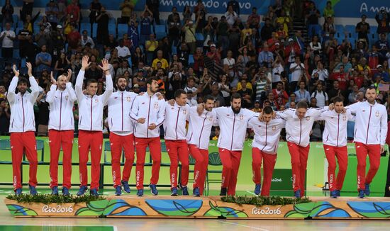 2016 Summer Olympics. Basketball. Men. Finals