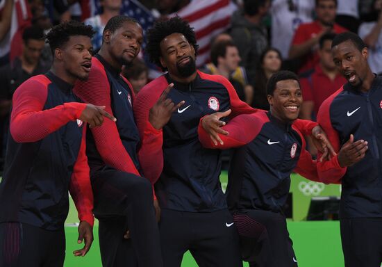 2016 Summer Olympics. Basketball. Men. Finals