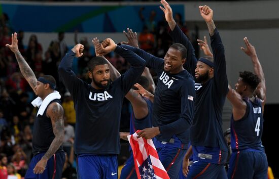 2016 Summer Olympics. Basketball. Men. Finals